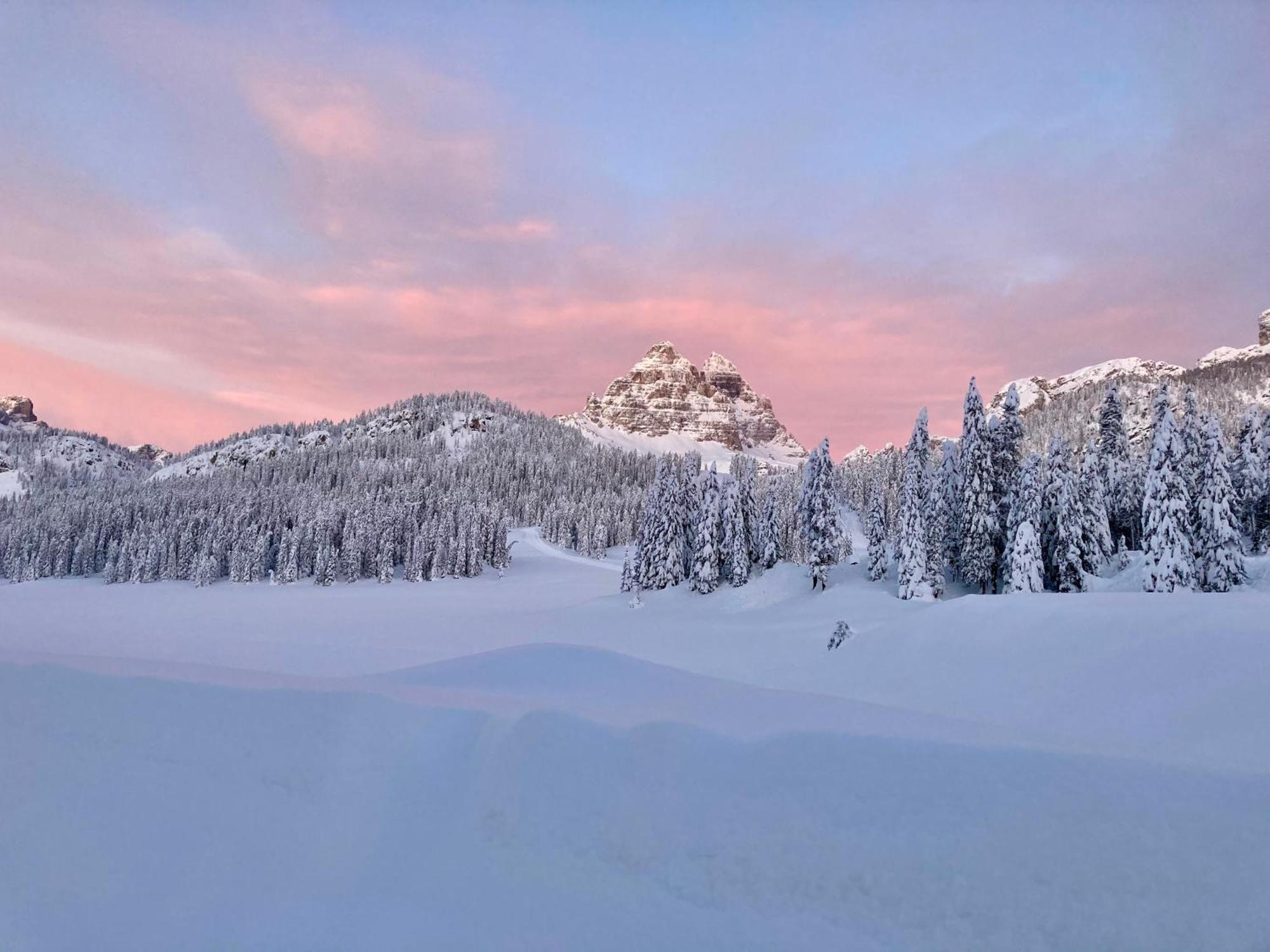 Hotel Dolomiti Des Alpes มีซูรีนา ภายนอก รูปภาพ